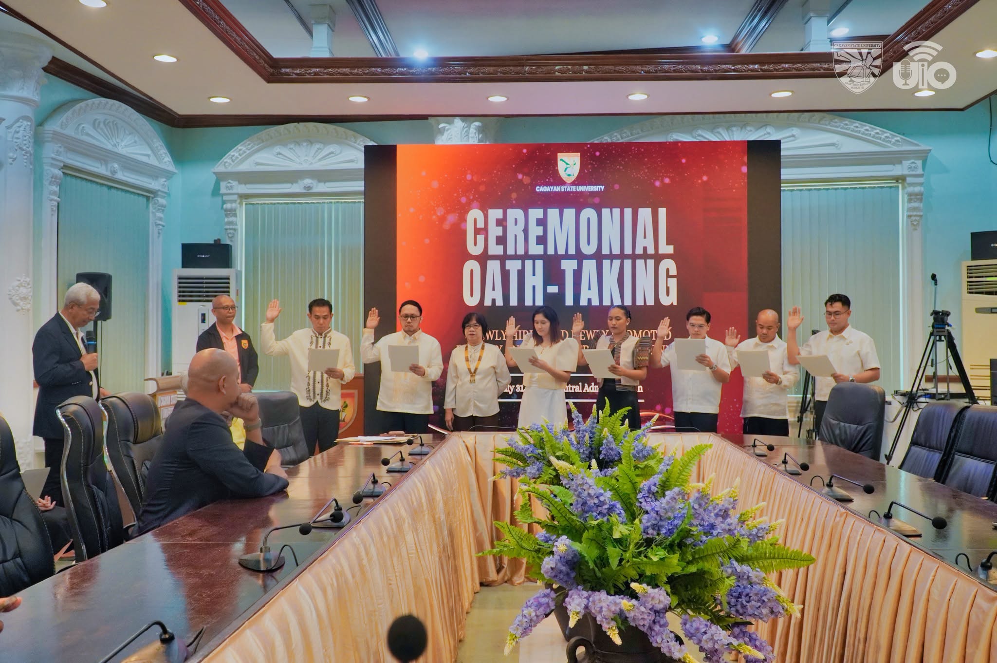 OIC PRESIDENT IBAÑEZ ADMINISTERS OATH TO 89 NEWLY HIRED AND PROMOTED CSU EMPLOYEES photo 4